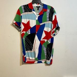 Forever 21 button down shirt for men size small